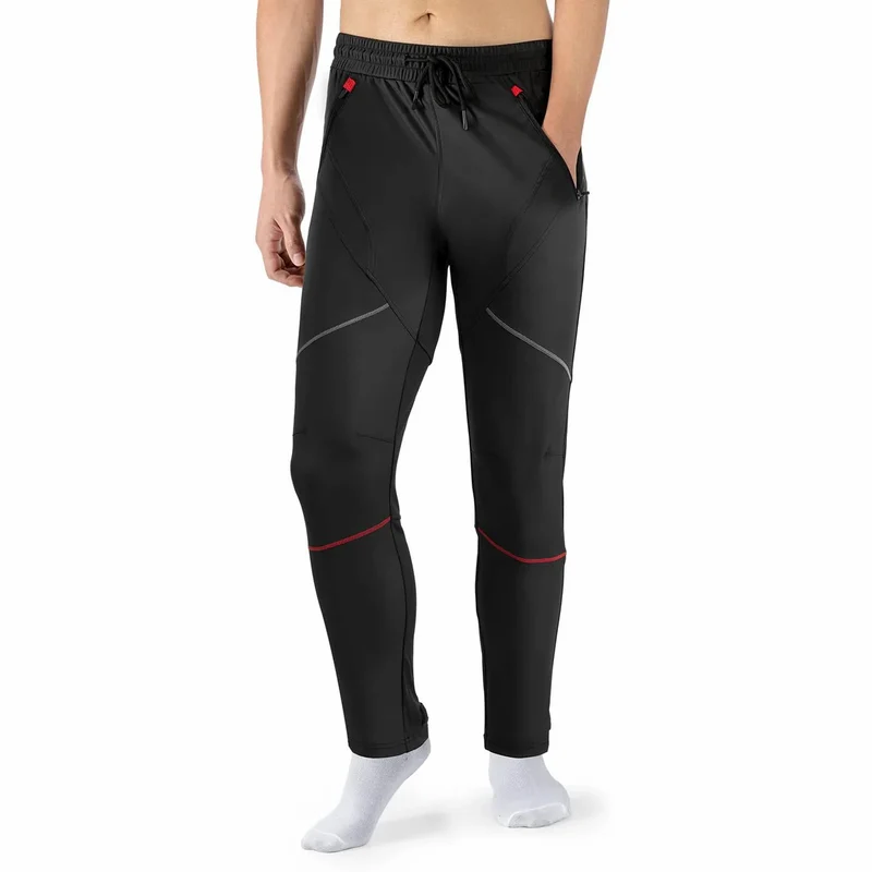 Unisex Fleece Lined Thermal Cycling Pants