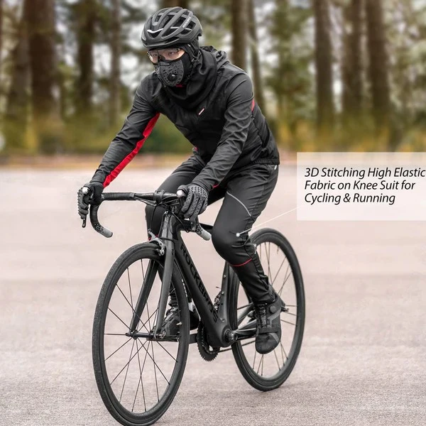 Unisex Fleece Lined Thermal Cycling Pants