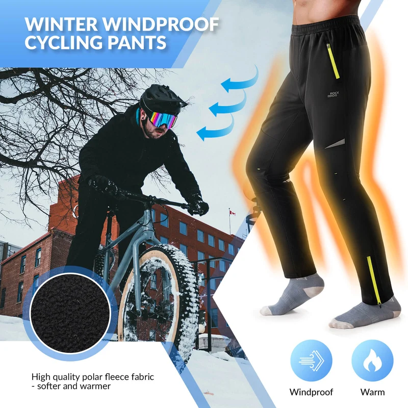 Unisex Windproof Thermal Cycling Pants
