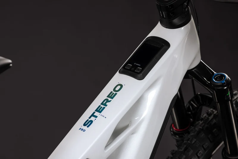 CUBE Stereo Hybrid ONE44 HPC Pro 800 metallicwhite´n´blue