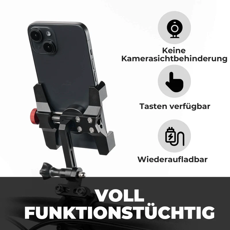 Fahrrad Handyhalterung 180° Drehbar for Handy 4.7~7.09"