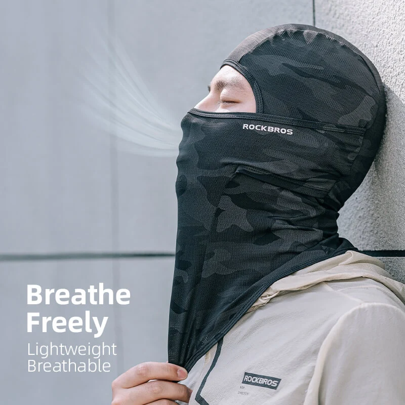 Summer Ice Silk Balaclava Face Mask