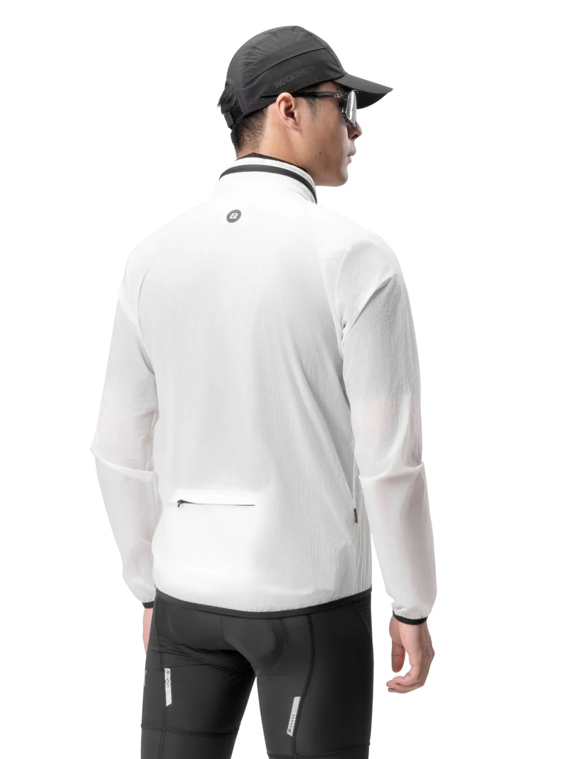 Unisex Solar-Powered Glow Cycling Jacket