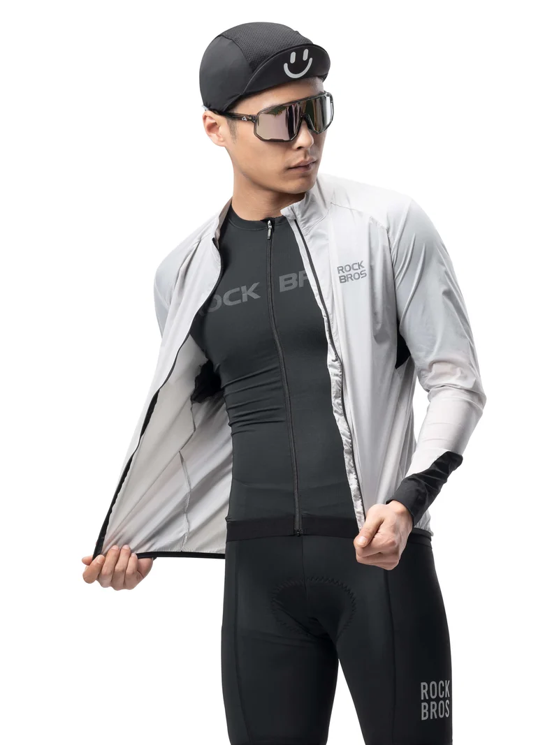 Unisex Lightweight Cycling Windbreaker Jacket
