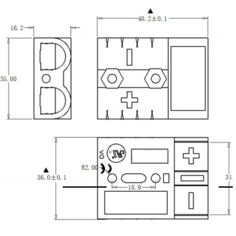 50A Anderson-Steckverbinder
