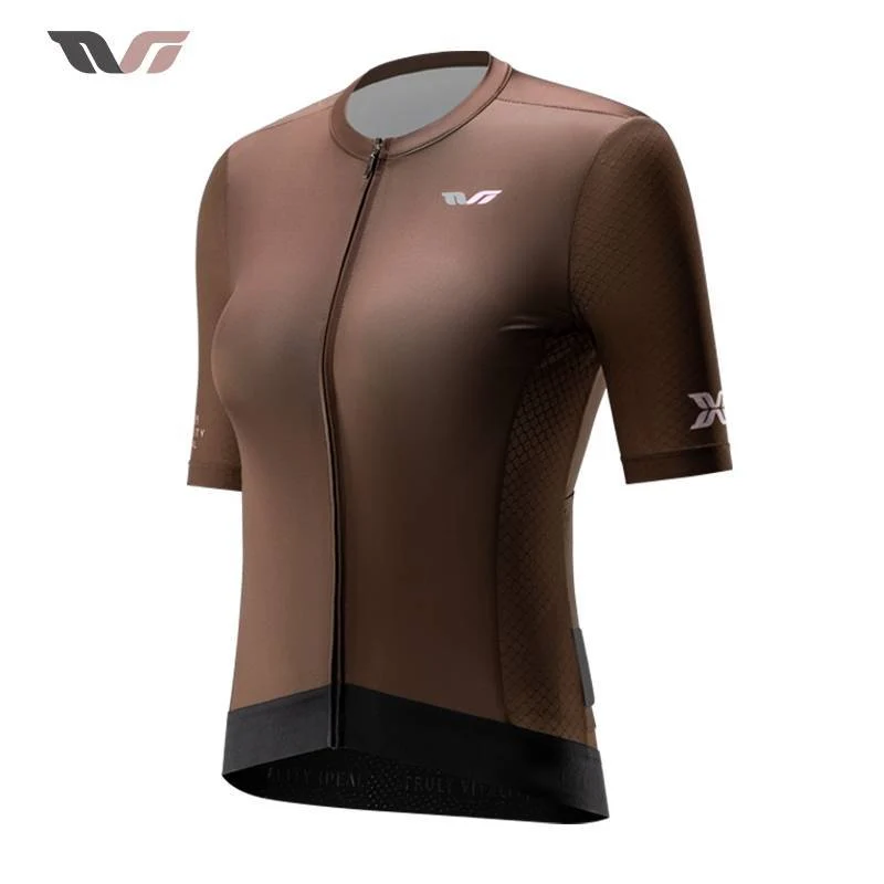 ROCKBROS TVI Damen Fahrradtrikot - MTB 및 Rennrad를 위한 디지털 모래 언덕