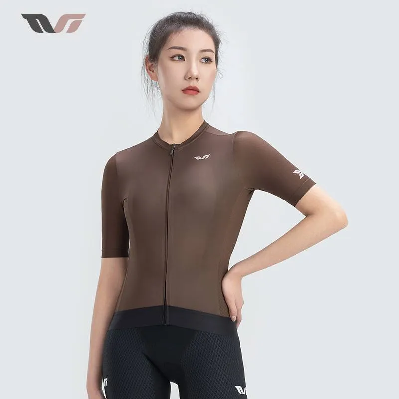 ROCKBROS TVI Damen Fahrradtrikot - MTB 및 Rennrad를 위한 디지털 모래 언덕