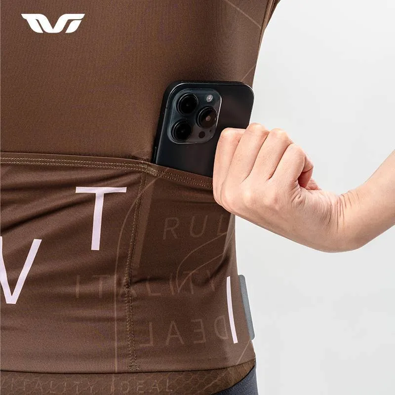 ROCKBROS TVI Damen Fahrradtrikot - MTB 및 Rennrad를 위한 디지털 모래 언덕