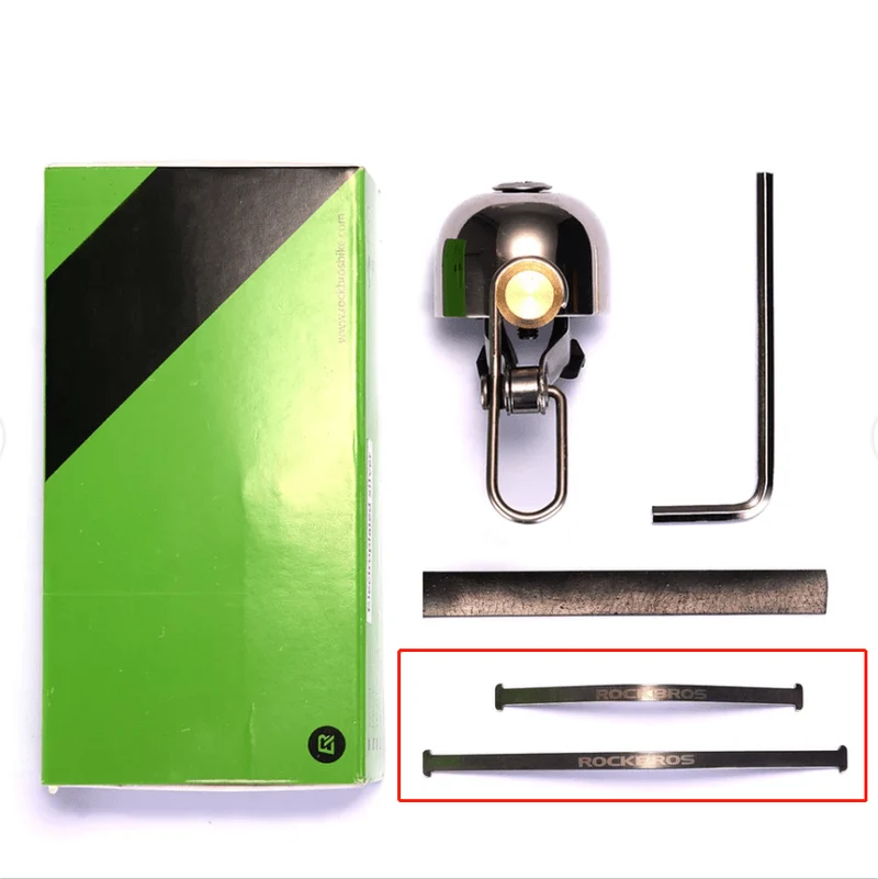 ROCKBROS Fahrradklingel Bänder (9,5 cm und 12 cm)