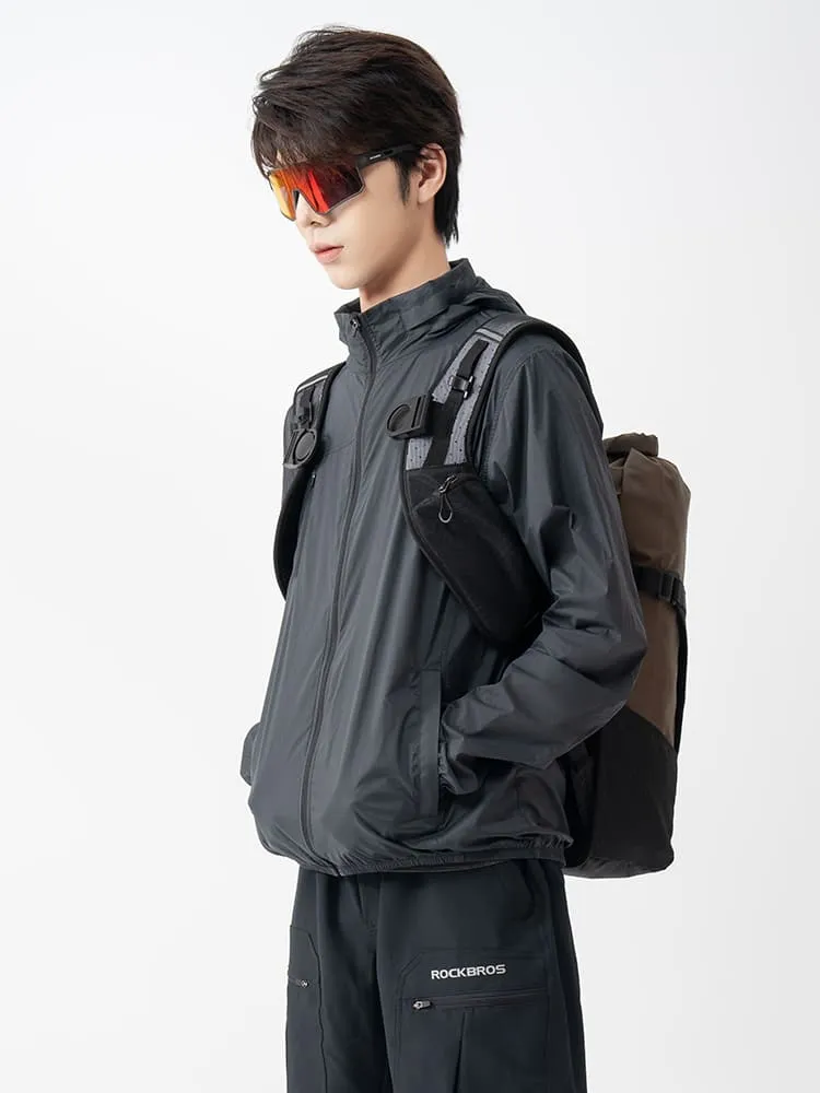 Men's ROAD-TO-SKY Lightweight Cycling Windbreaker