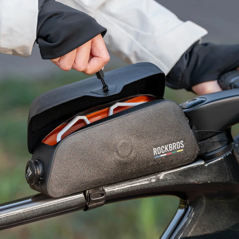 ROAD TO SKY Magnetische Oberrohrtasche 100% Wasserdicht