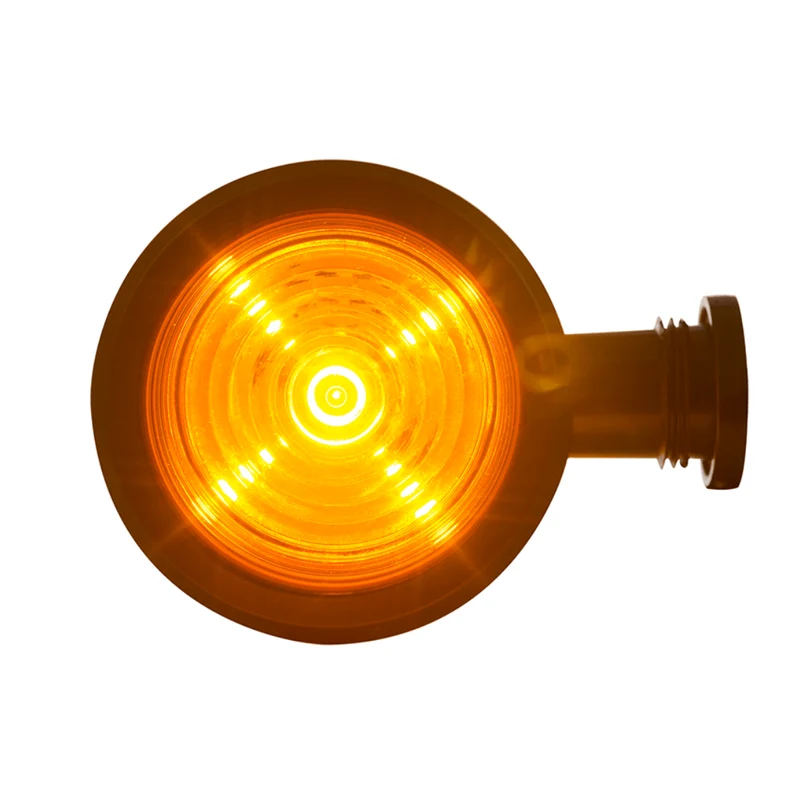 Old School Danish Short Blinker/Begrenzungsleuchte / Bernstein