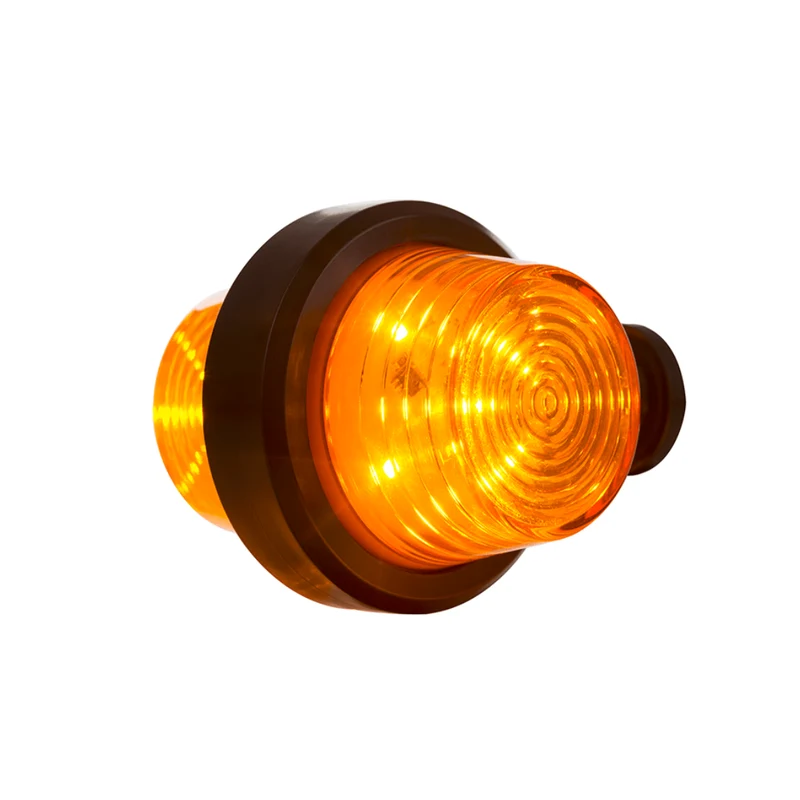 Old School Danish Short Blinker/Begrenzungsleuchte / Bernstein