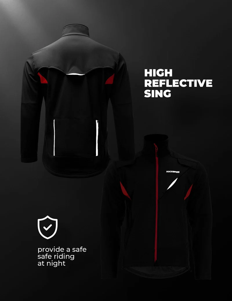 Unisex Thermal Winter Cycling Jacket