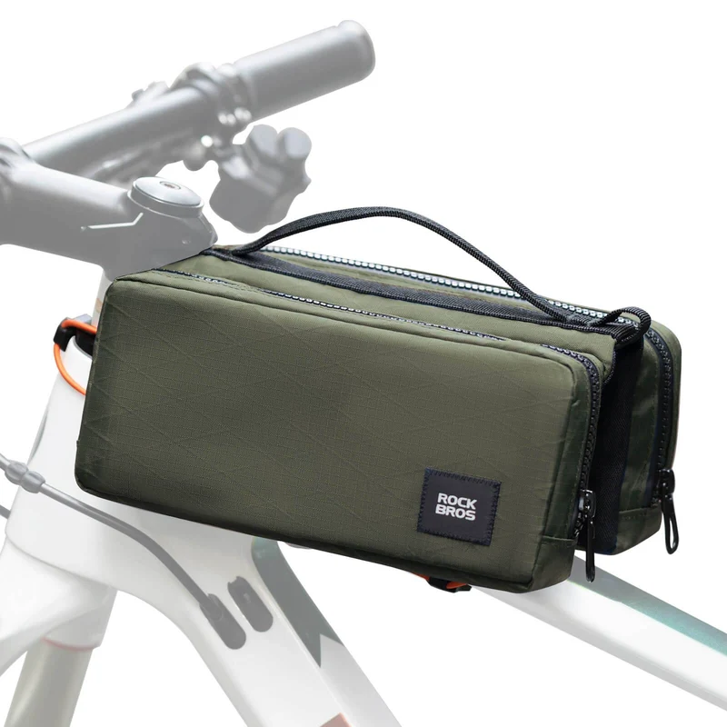 ROCKBROS Fahrradtasche Rahmentasche mit Schultergurt Oberrohrtasche