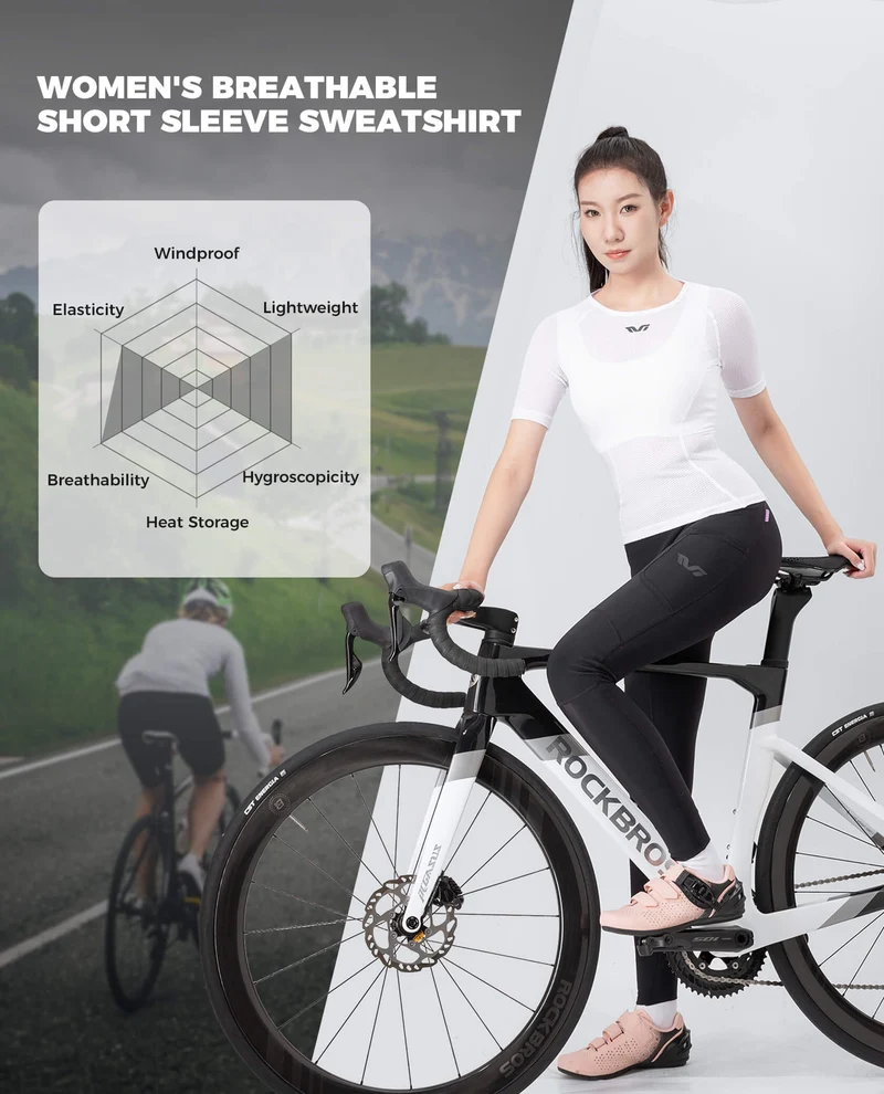 Women's TVI Cycling Base Layer Short Sleeve Jersey