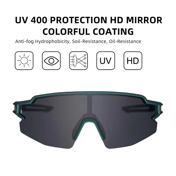 Polarized Cycling Sunglasses UV Protection Sports Eyewear