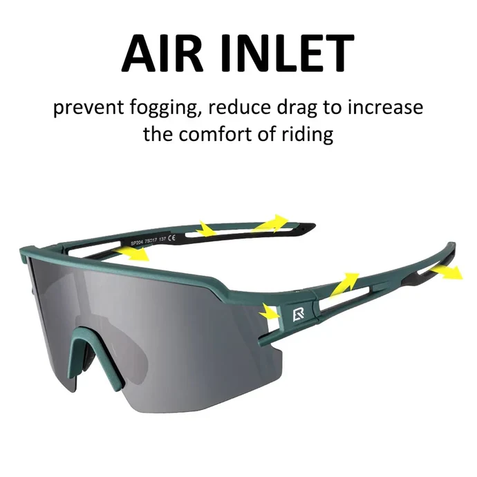 Polarized Cycling Sunglasses UV Protection Sports Eyewear