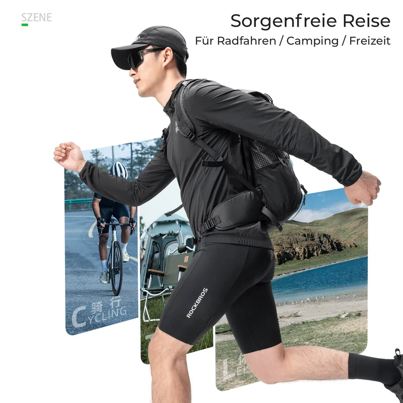 Herren Leichte Fahrradjacke Atmungsaktiv Frühling/Sommer