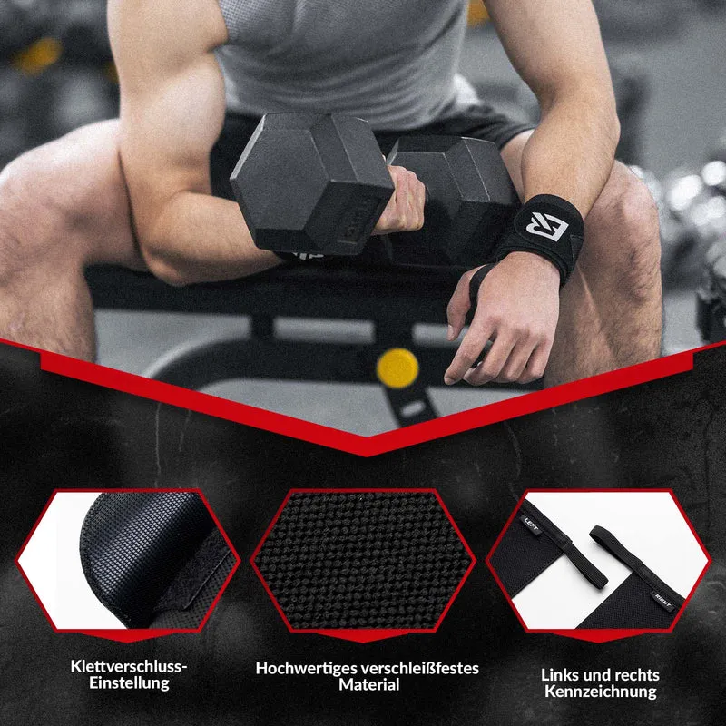 Handgelenkbandage 1 Paar Atmungsaktive Zughilfen fir Training & Fitness