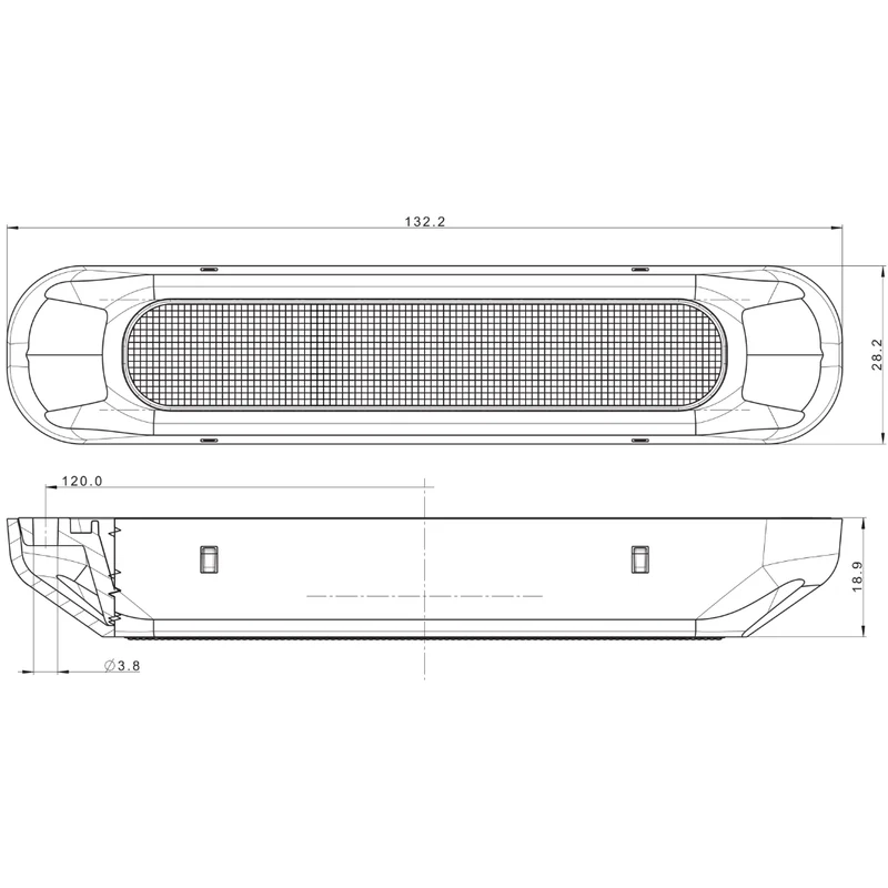 Fristom FT-331 LED Kompakt-Frontpositionsleuchte und Blinker