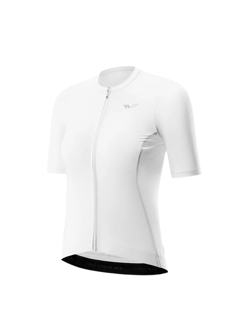Women's TVI Solid Color Short-Sleeve Cycling Jersey
