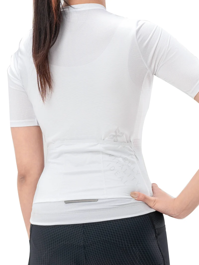 Women's TVI Solid Color Short-Sleeve Cycling Jersey