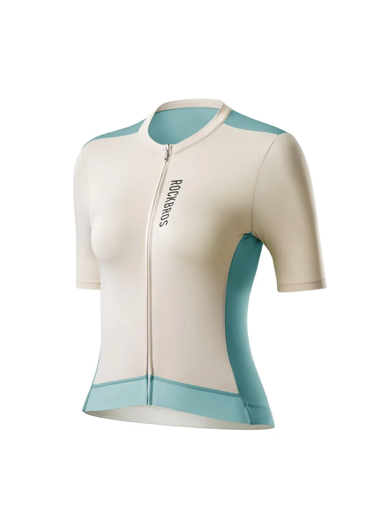 Women's Morandi Color Short-Sleeve Cycling Jersey