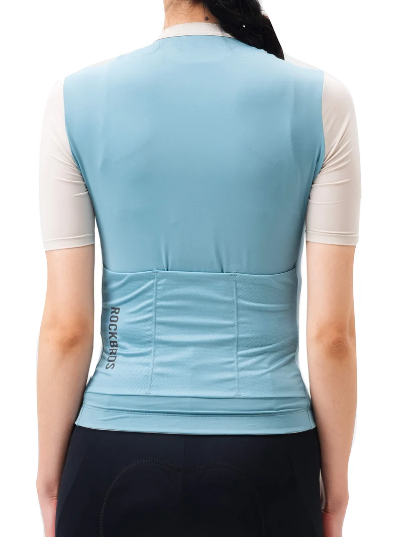 Women's Morandi Color Short-Sleeve Cycling Jersey