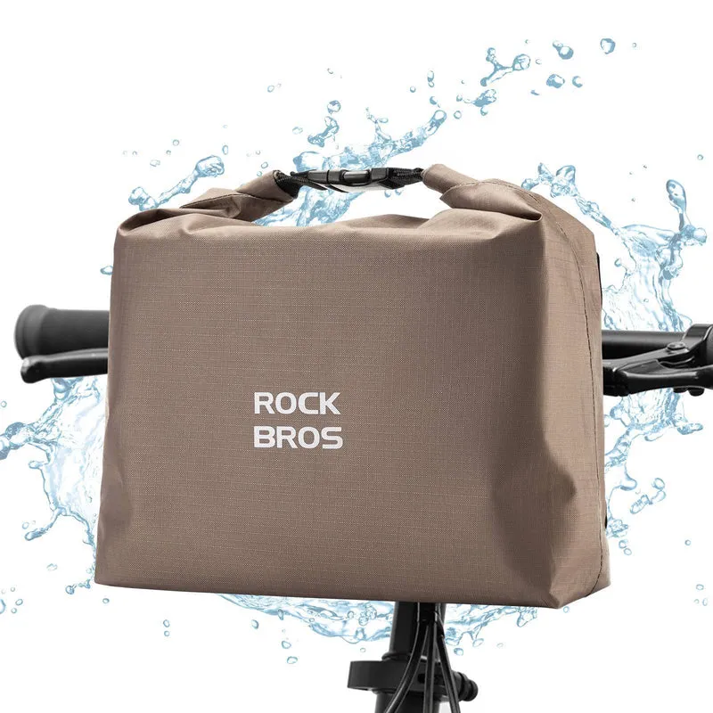 ROCKBROS Lenkertasche Wasserdichte Fahrradkorb Fronttasche Einstellbar 2,5L-4L