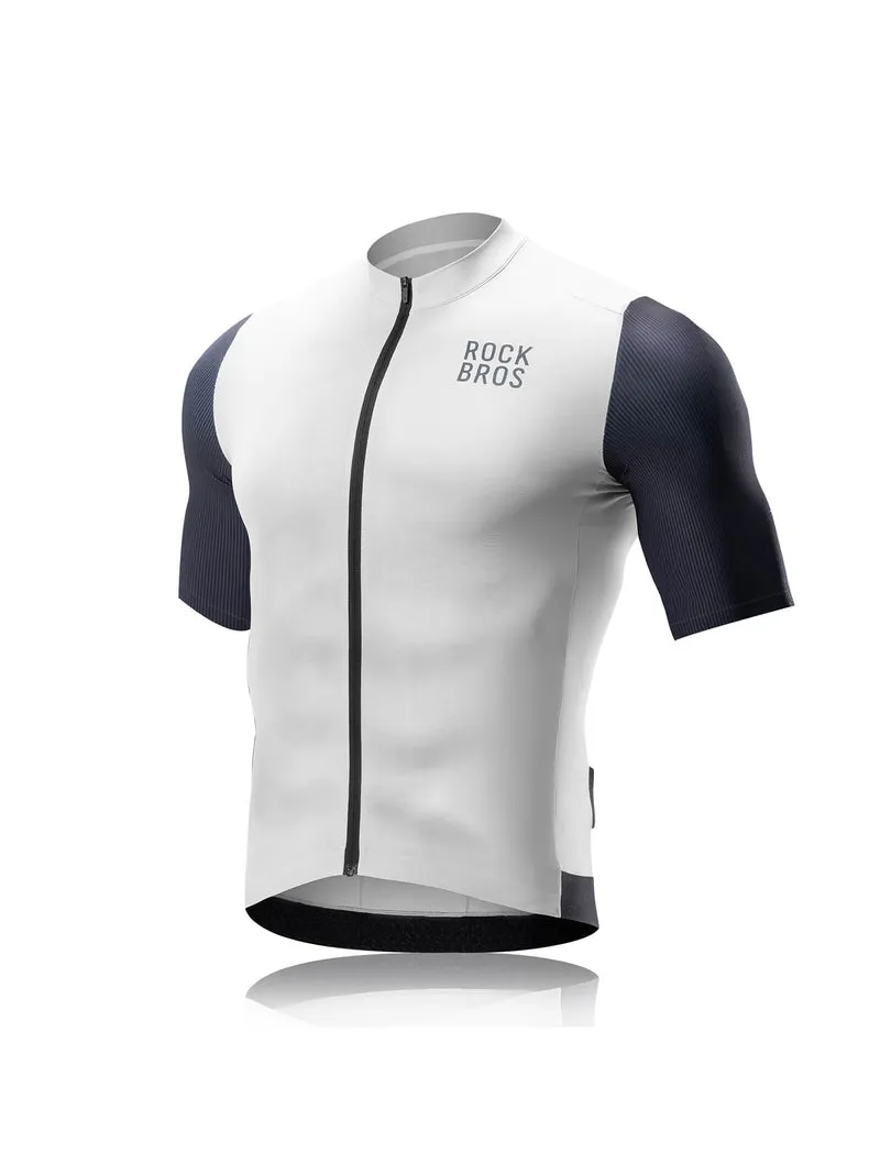 Men's Breathable Short-Sleeve Cycling Jersey