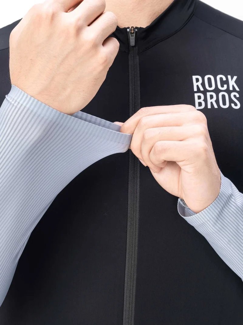 Men's Breathable Long-Sleeve Cycling Jersey