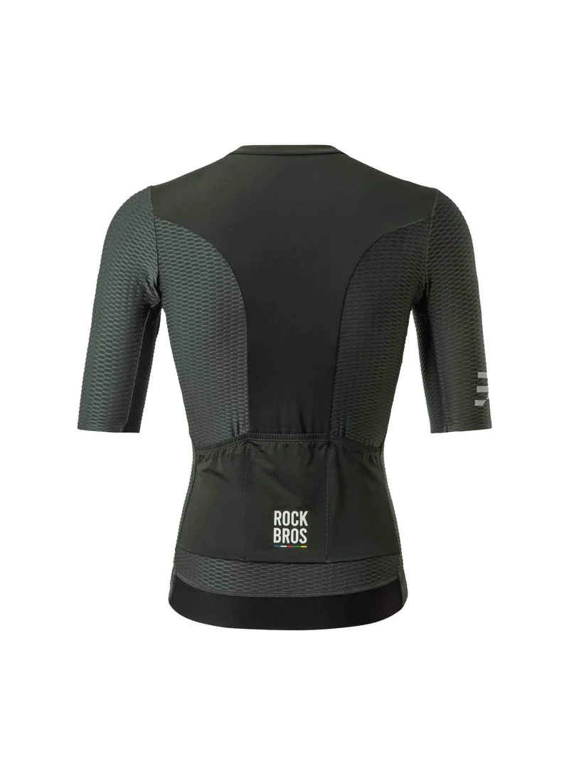 Men's ROAD-TO-SKY Quick-Dry Short-Sleeve Cycling Jersey