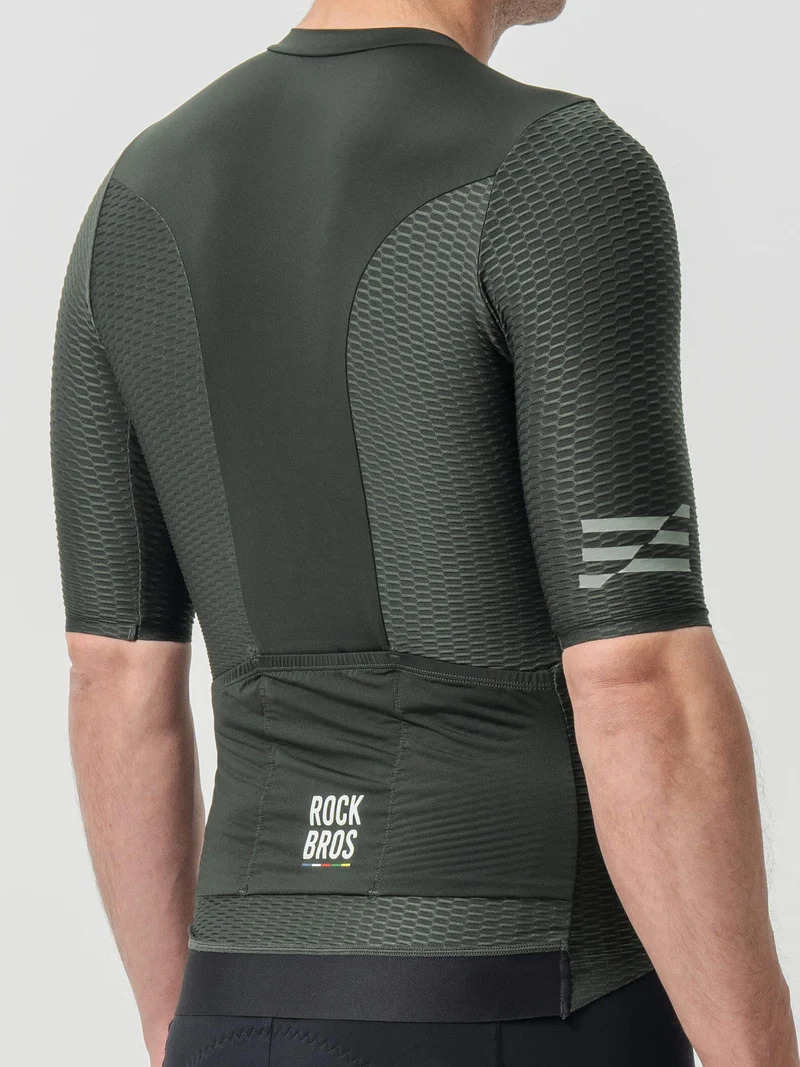 Men's ROAD-TO-SKY Quick-Dry Short-Sleeve Cycling Jersey