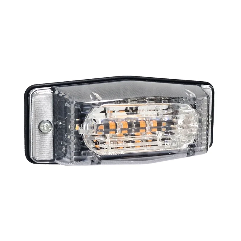 LED-Doppelbrennerlampe mit klarer Linse / zweifarbig