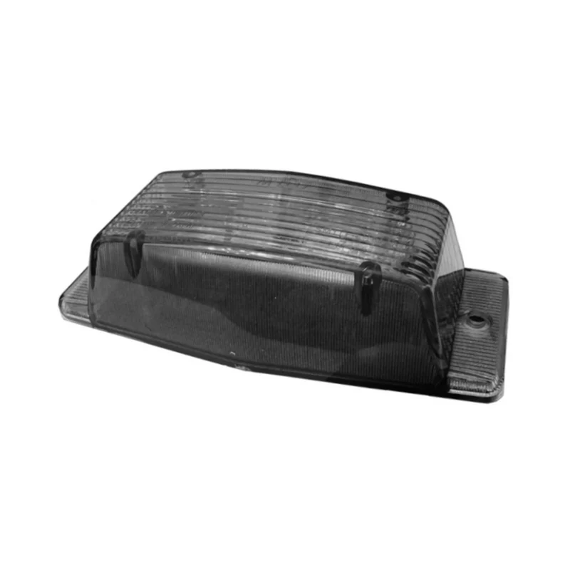 LED-Doppelbrennerlampe mit dunkel getönter Linse / zweifarbig