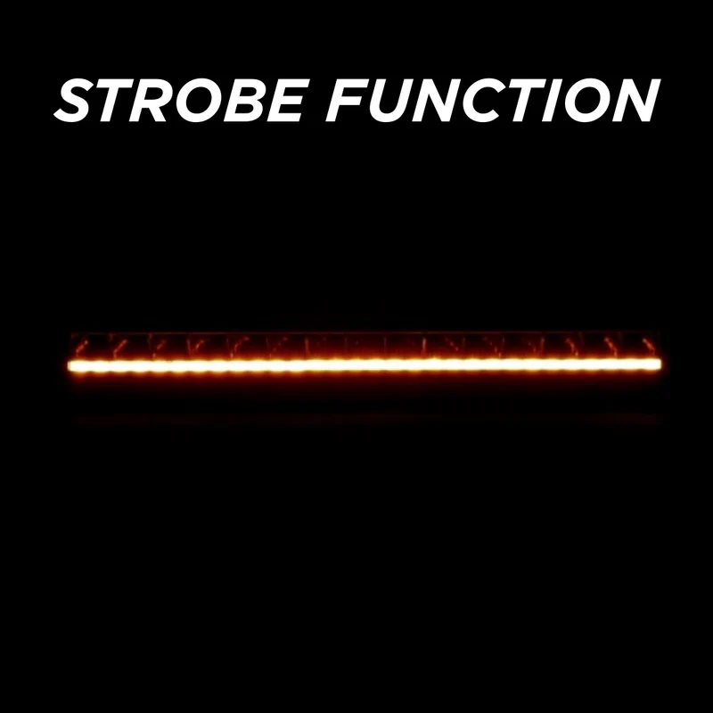 22" LED-Lichtleiste mit Stroboskop
