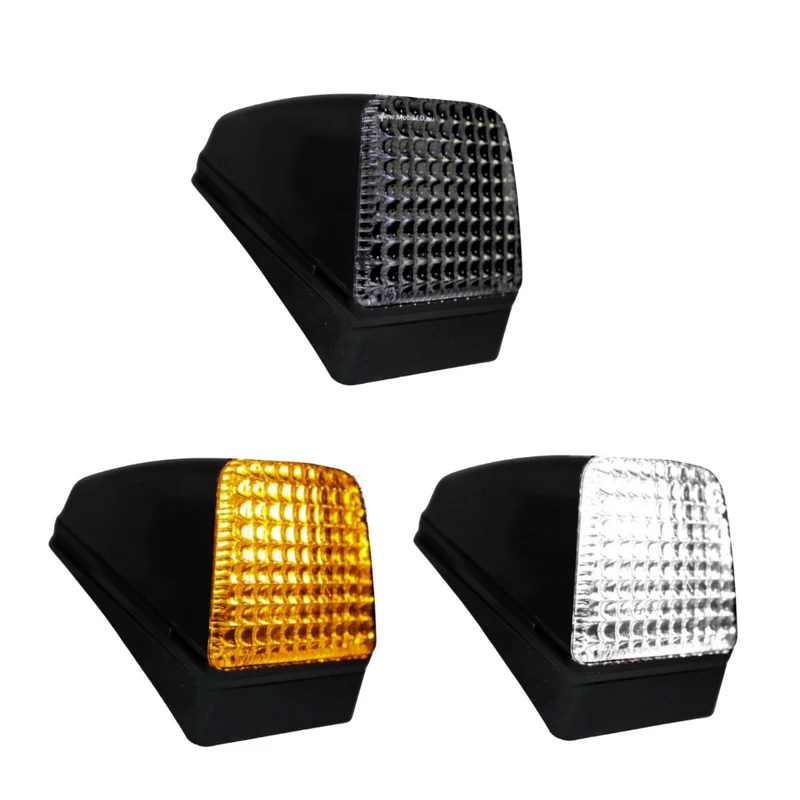 Zweifarbige LED-Dachmarkierungsleuchte im Volvo-Stil mit dunkler Linse
