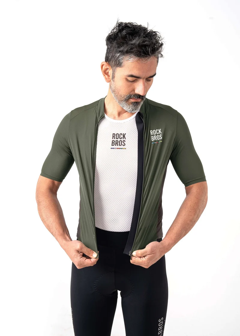 Men's ROAD TO SKY Short-Sleeve Cycling Jersey