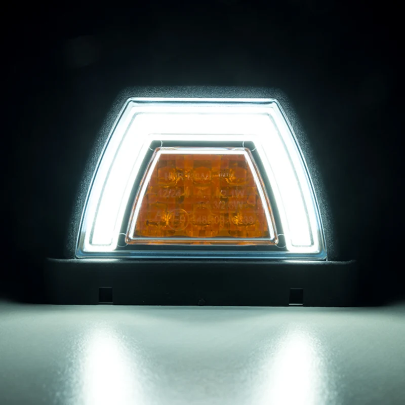 Horpol Dachmontage vorne, weißes Tagfahrlicht mit Blinker