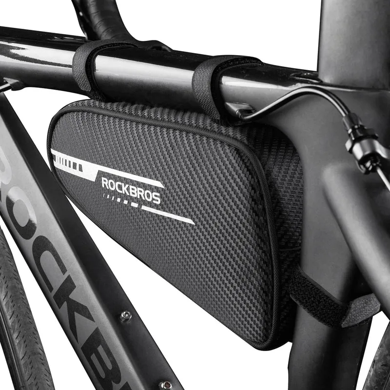 ROCKBROS Top Tube Bike Frame Bag Triangle Storage Pouch