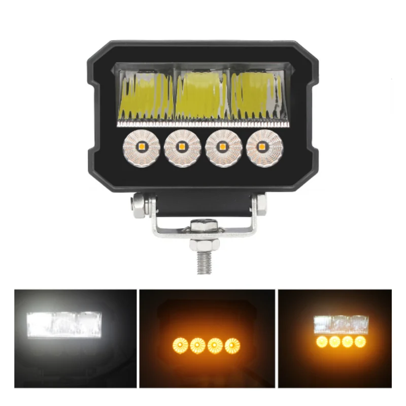 LED-Fernscheinwerfer mit Stroboskop 1600lm / 4.5"