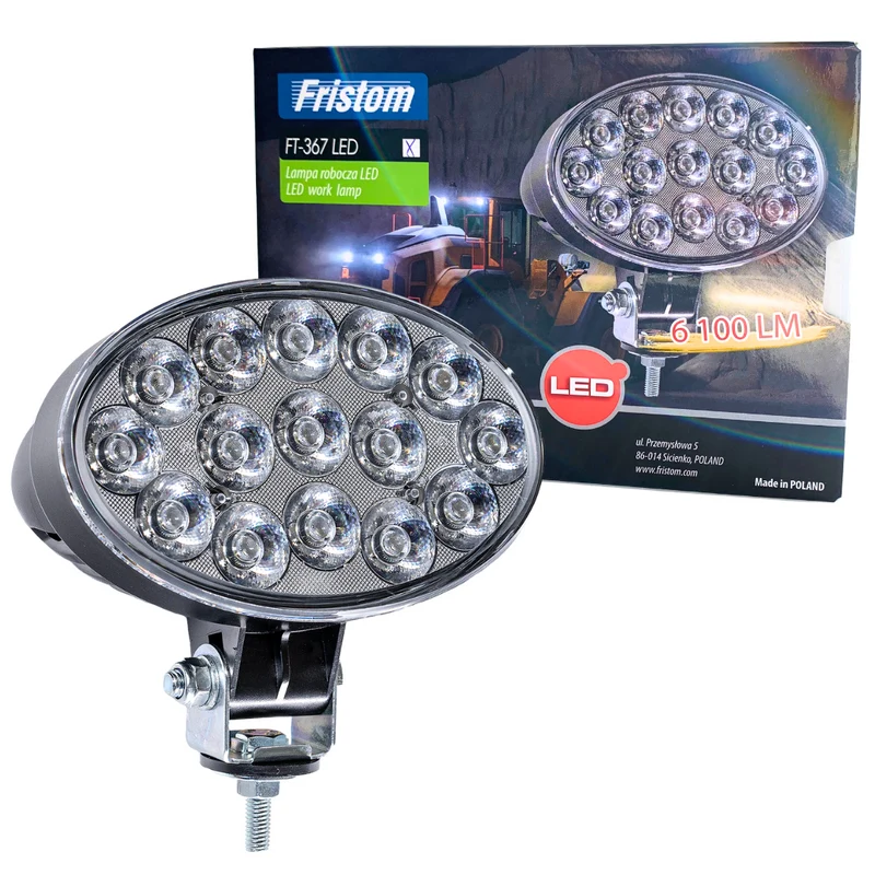 Fristom Ovale LED-Arbeitsscheinwerfer / 6000+ Lumen