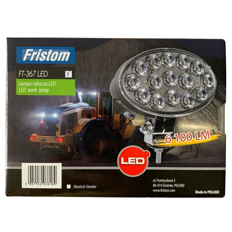 Fristom Ovale LED-Arbeitsscheinwerfer / 6000+ Lumen