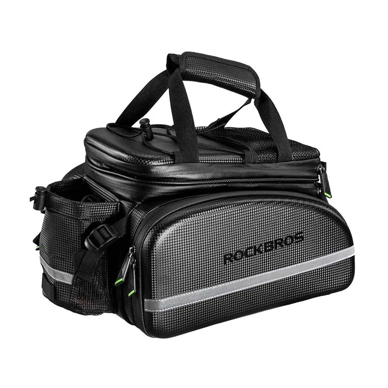 ROCKBROS Bike Rear Rack Bag Waterproof Multifunctional Bike Trunk Bag