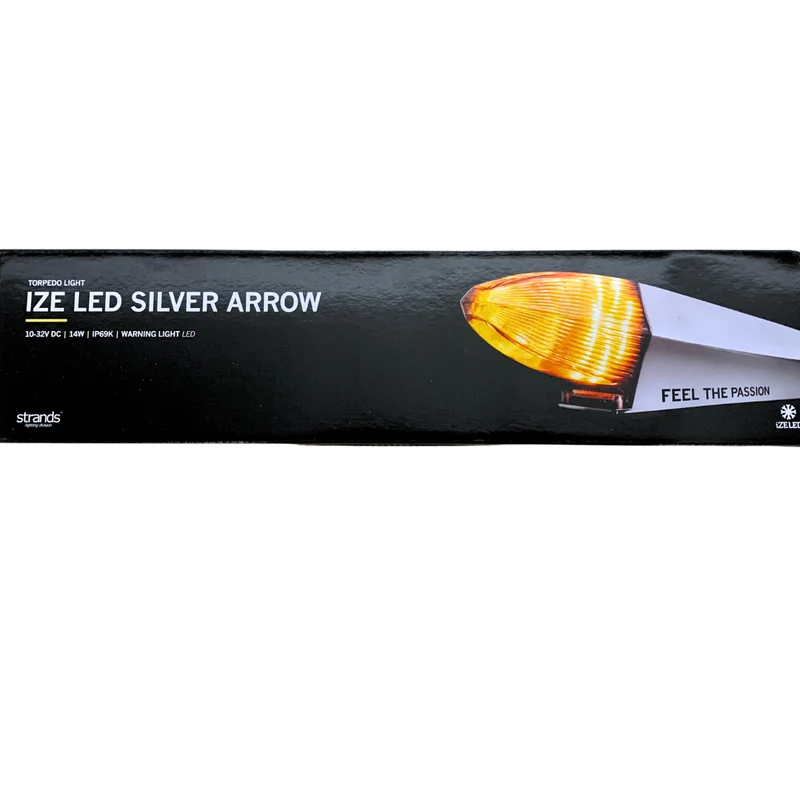 Strands IZE Silver Arrow Torpedolicht mit Stroboskop
