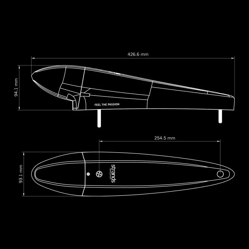 Strands IZE Black Bullet Torpedolicht mit Stroboskop