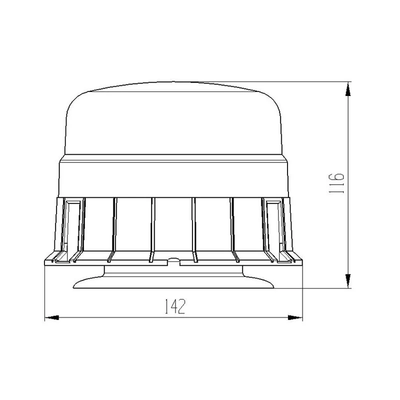 Kompakte LED-Leuchte / Magnetfuß