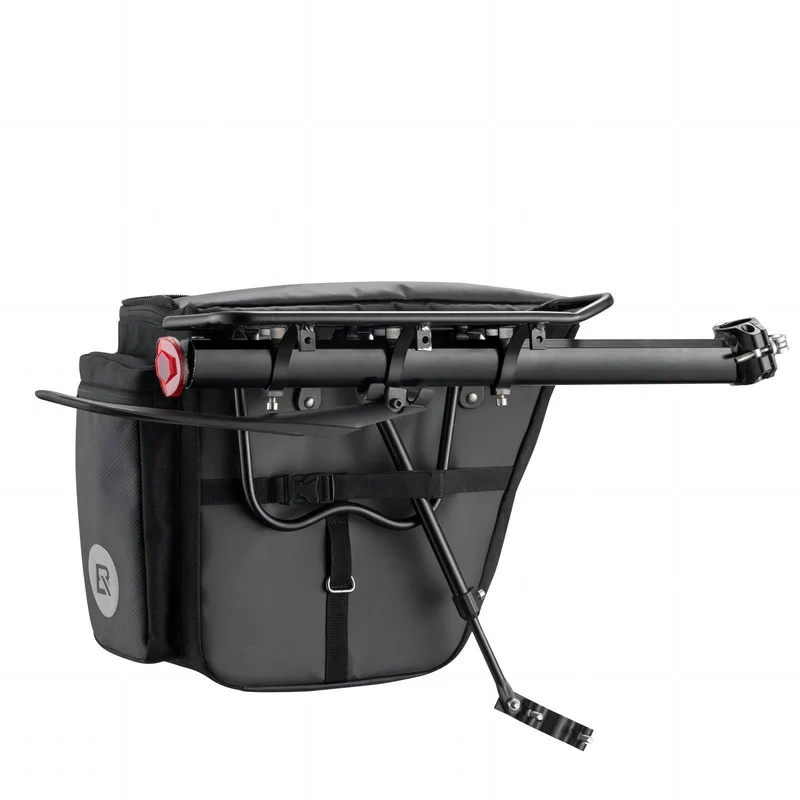 Rear Bicycle Cargo Rack with Mudguard Tool-Free Quick Install