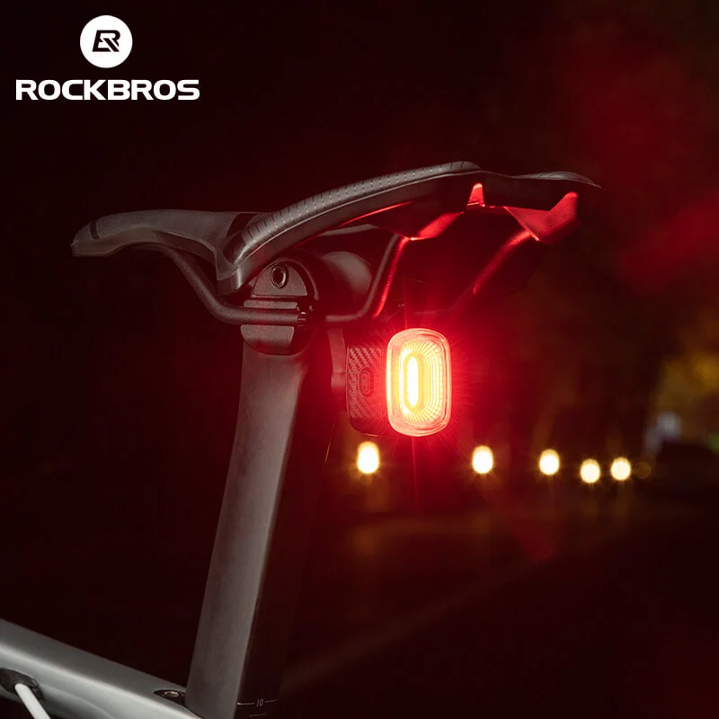 Q2S Smart Bike Tail Light Brake Sensing Bicycle Rear Lights